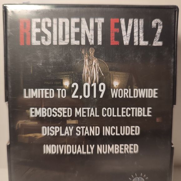 Resident Evil 2 Claire Redfield Metal Card Ingot Limited Edition Official Item - Picture 3 of 5